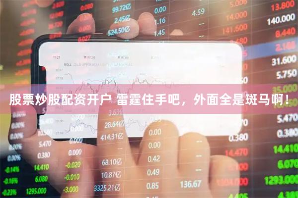 股票炒股配资开户 雷霆住手吧，外面全是斑马啊！